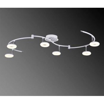 Светодиодный спот IDLamp Bianca 390/6PF-LEDWhitechrome (Италия)