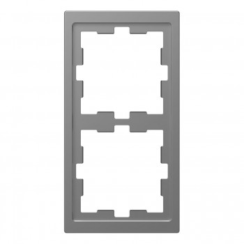 Рамка 2-постовая Schneider Electric Merten D-Life MTN4020-6536 (Испания)