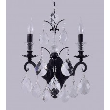 Бра Crystal Lux Magnifico AP2 Black/Transparent